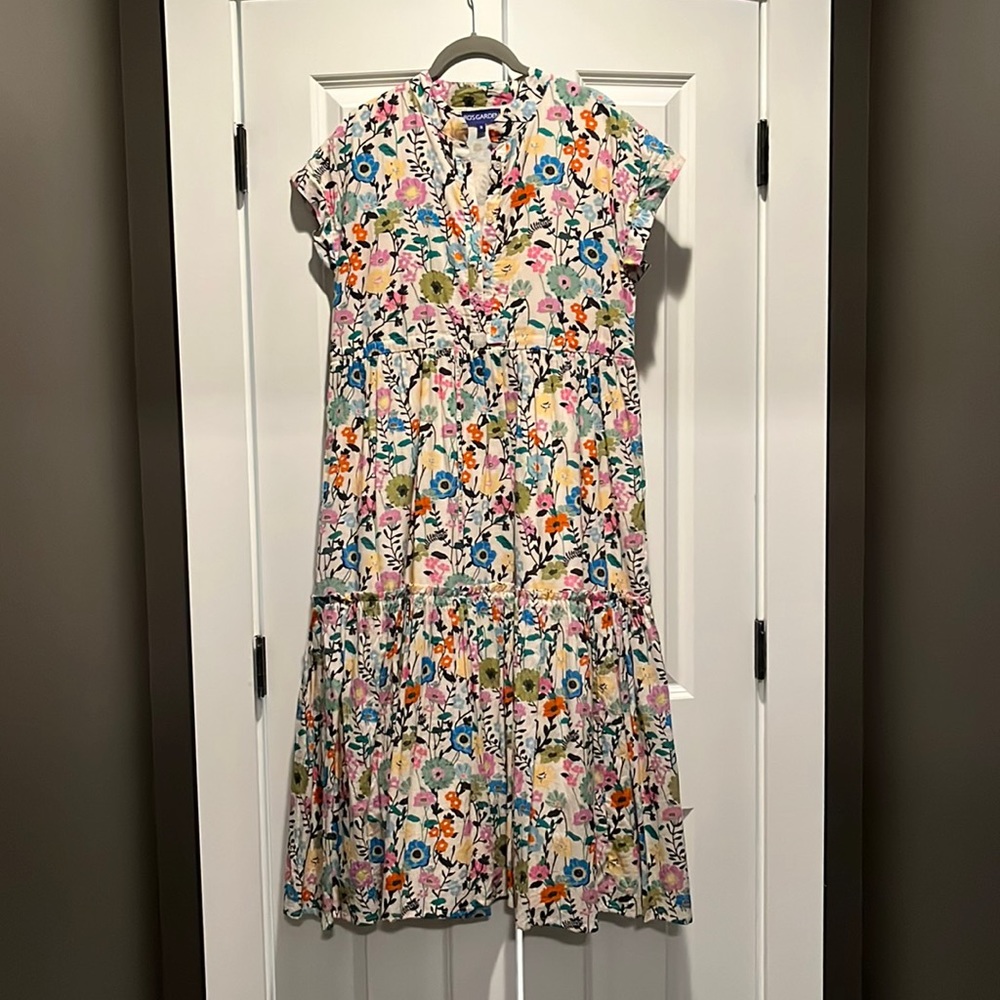 Ro’s Garden Floral Midi Dress